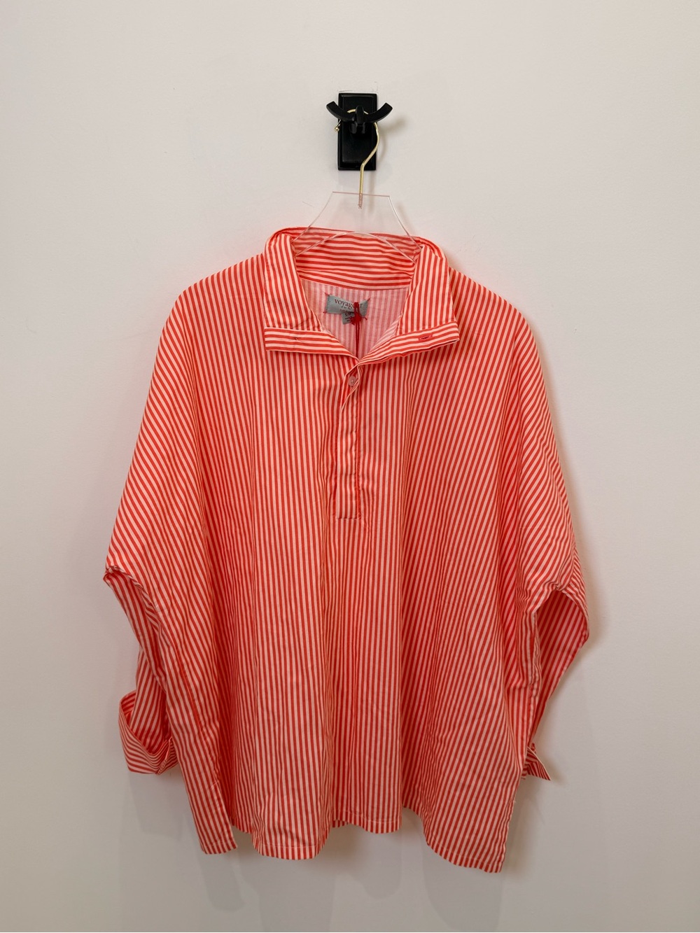 Voyageur by Mersea Emerson Top in Coral Rose Stripe
